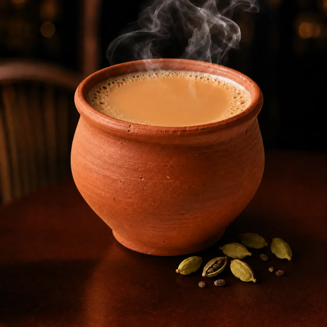 Elachi Chai served at Matka Chai Karachi