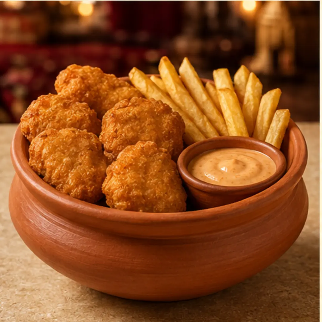 Nuggets 6pcs with Fries